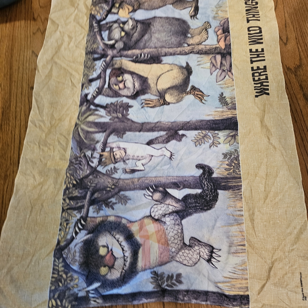 Where the Wild Things Are Flag Wall Decoration